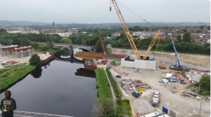 Baker Viaduct under construction